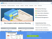 Tablet Screenshot of bplans.com